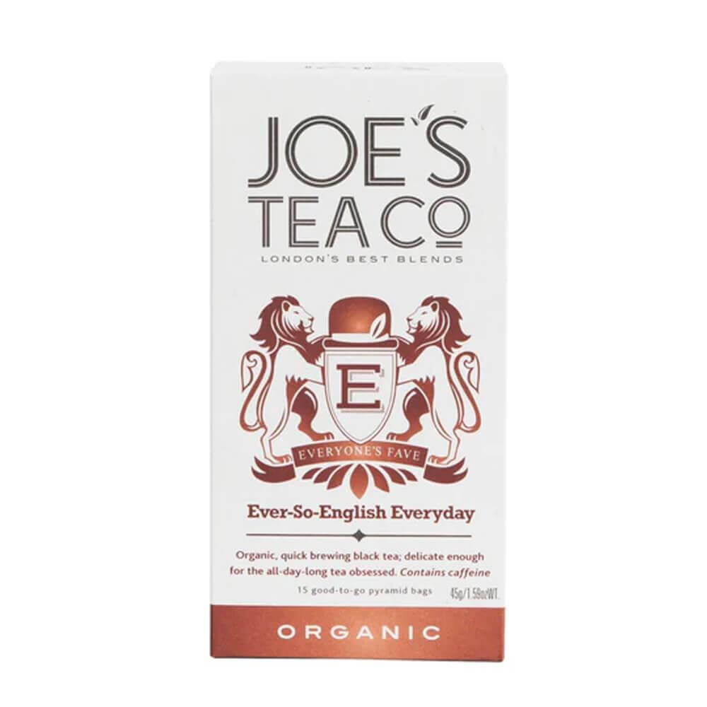 Joe's Tea Co. Ever-So-English Organic Everday Tea 15 Bags